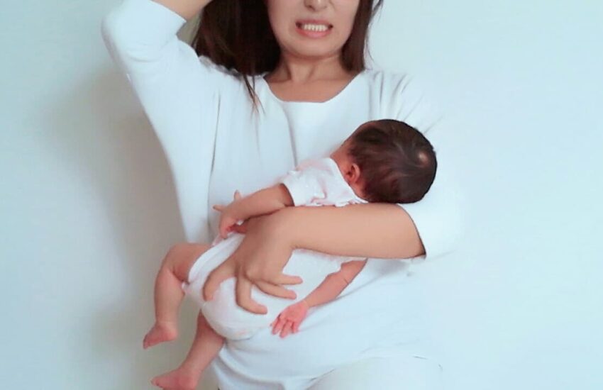赤ちゃんの夜泣き対応